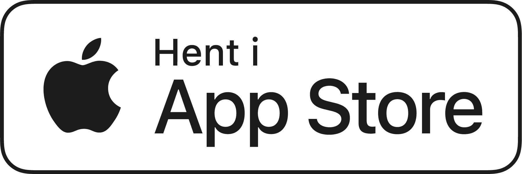 Hent i App store logo