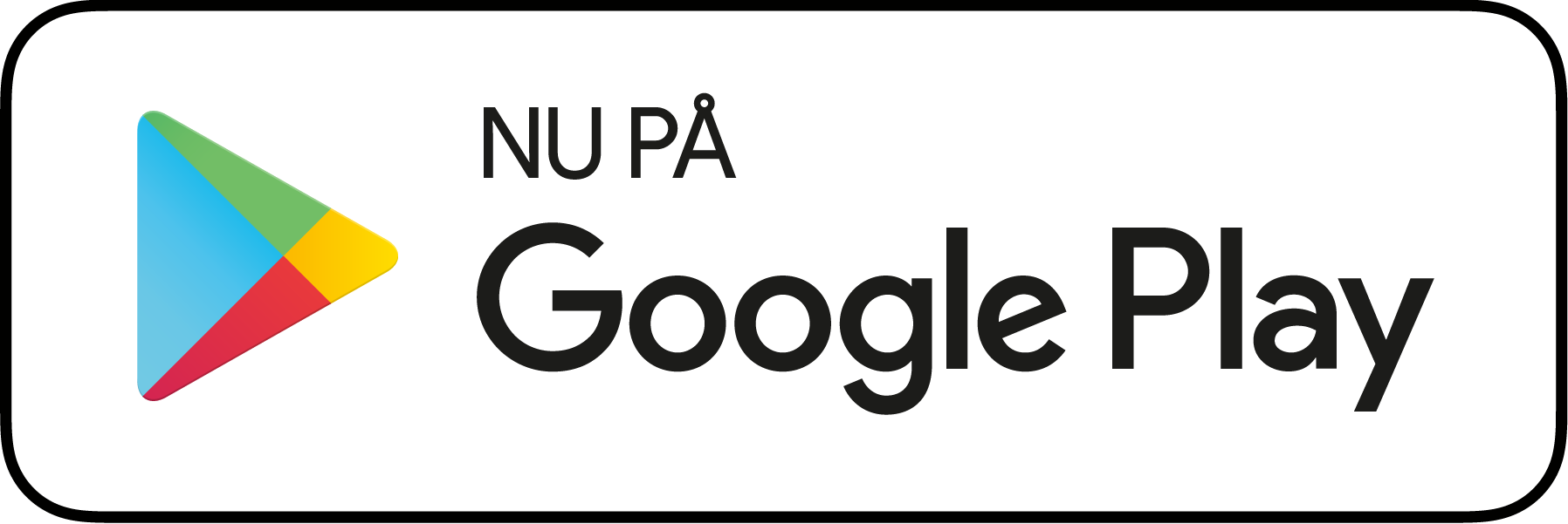 Nu på Google Play logo